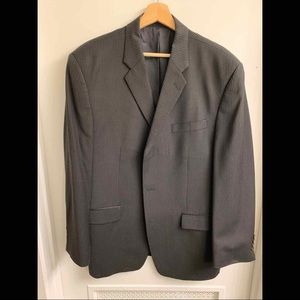 Calvin Klein CK Men’s Pinstripe Suit Jacket Sz 42R